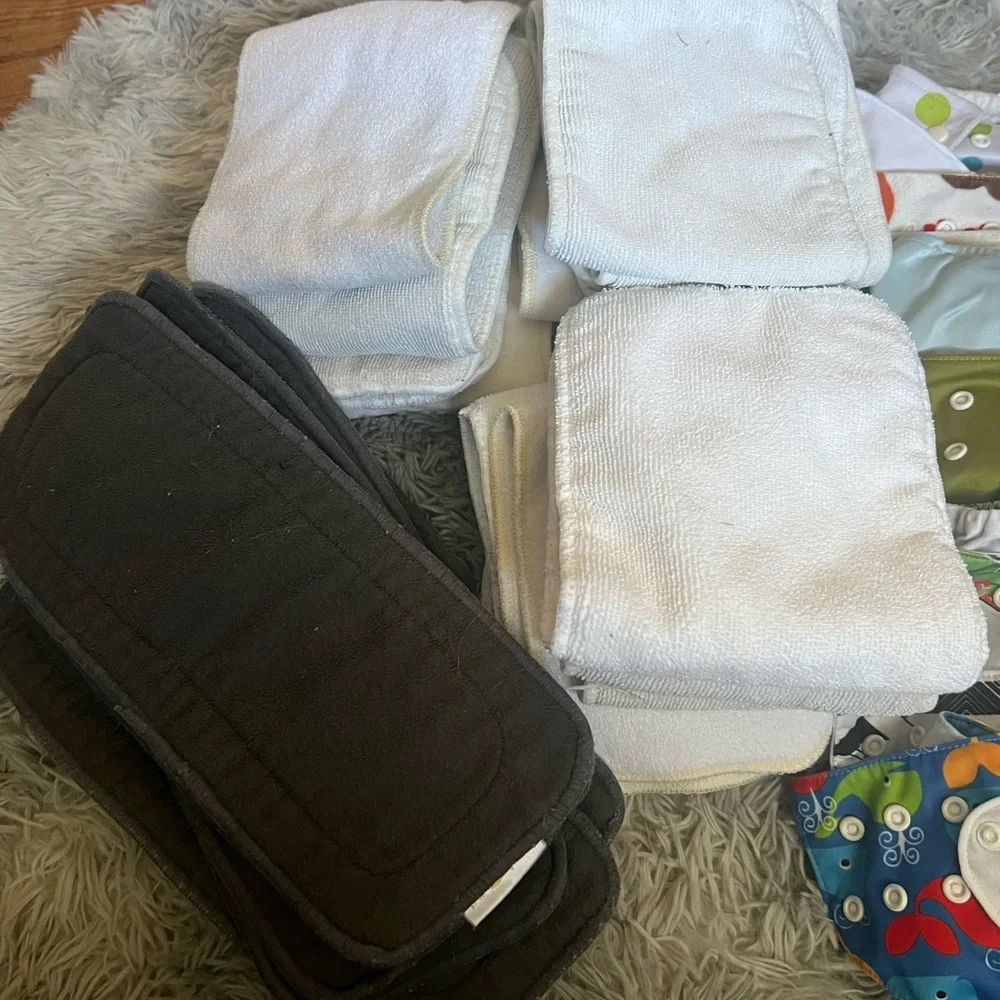 Colorful Cloth Diapers Set